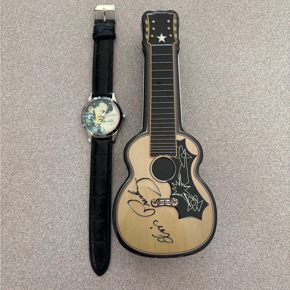 30th Anniversary Elvis Presley Watch with collectors tin